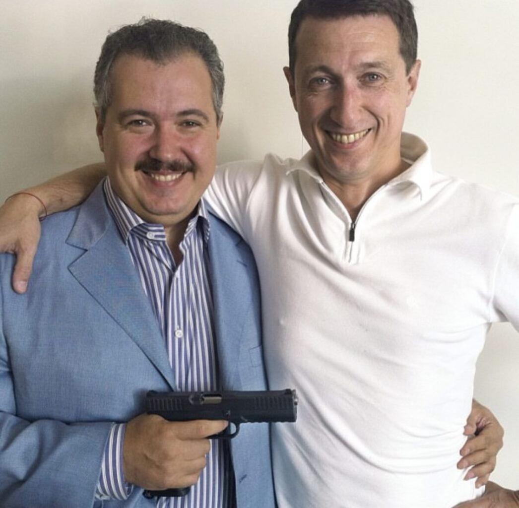 Vladimir (vlevo) a Dmitirj Strešinští. Zdroj: Instagram, Dmitrij Strešinskij