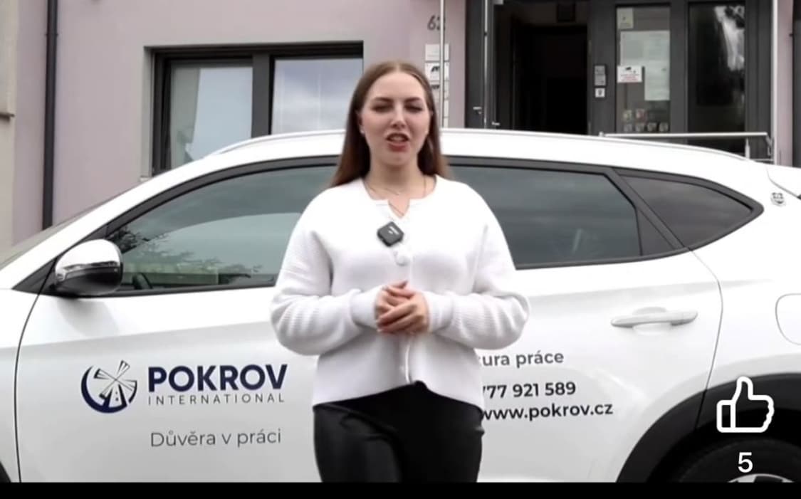 Heslem agentury Pokrov International je &amp;quot;Důvěra v práci&amp;quot; Zdroj: Facebook Pokrov International