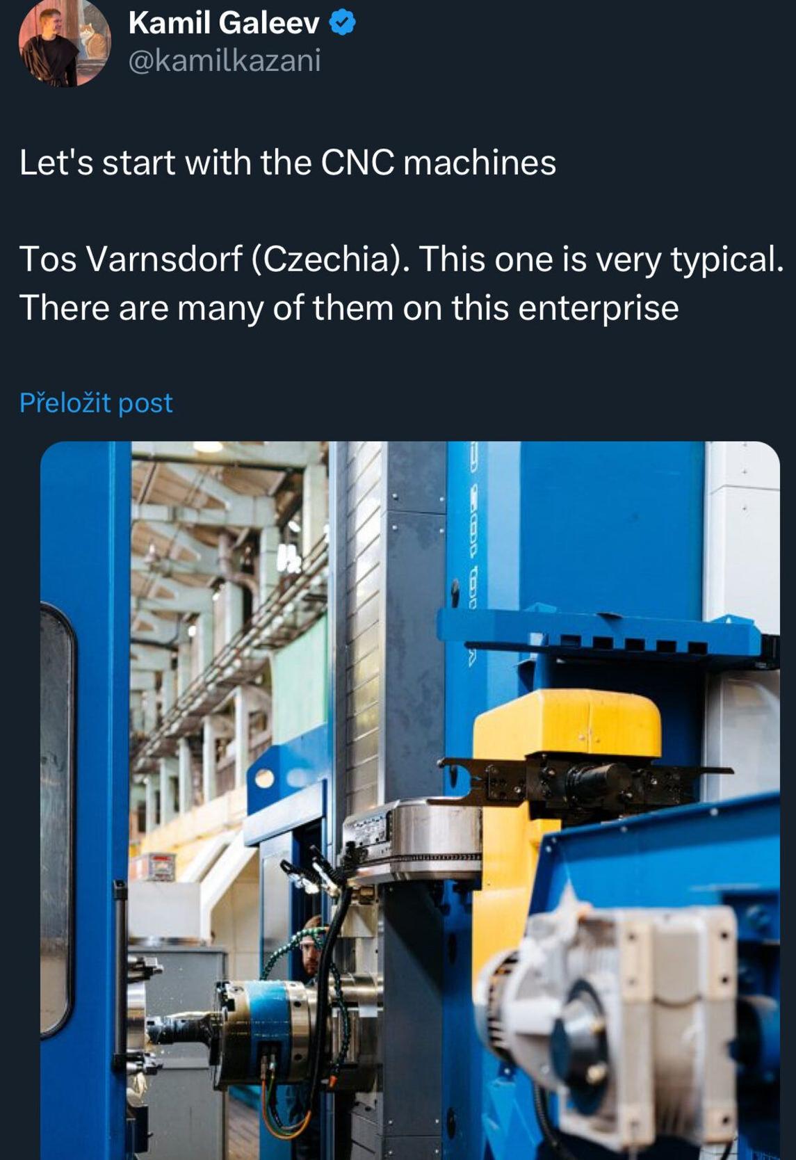 Koncem roku 2024 analytik Kamil Galejev znovu upozornil na roli českých strojů v ruském průmyslu – tentokrát při výrobě zbrusu nového čtvrtého atomového ledoborce Jakutsko, jenž začátkem nového roku proplul vodami Finského zálivu.