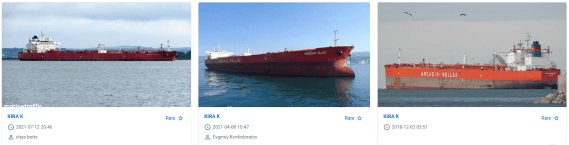 Tanker KIRA K (dříve AEGEAN BLUE a DAKOTA STRENGTH) patří do ruské „stínové flotily“. Na palubě se objevují „nadpočetní“ bývalí vojáci Wagnerovy skupiny a GRU, což podle zpravodajských zdrojů naznačuje využití lodí i pro sabotáž a zpravodajské operace.