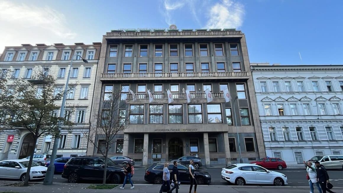 Dům Autoklubu v pražské Opletalově ulici. Foto: Jan Tlapák