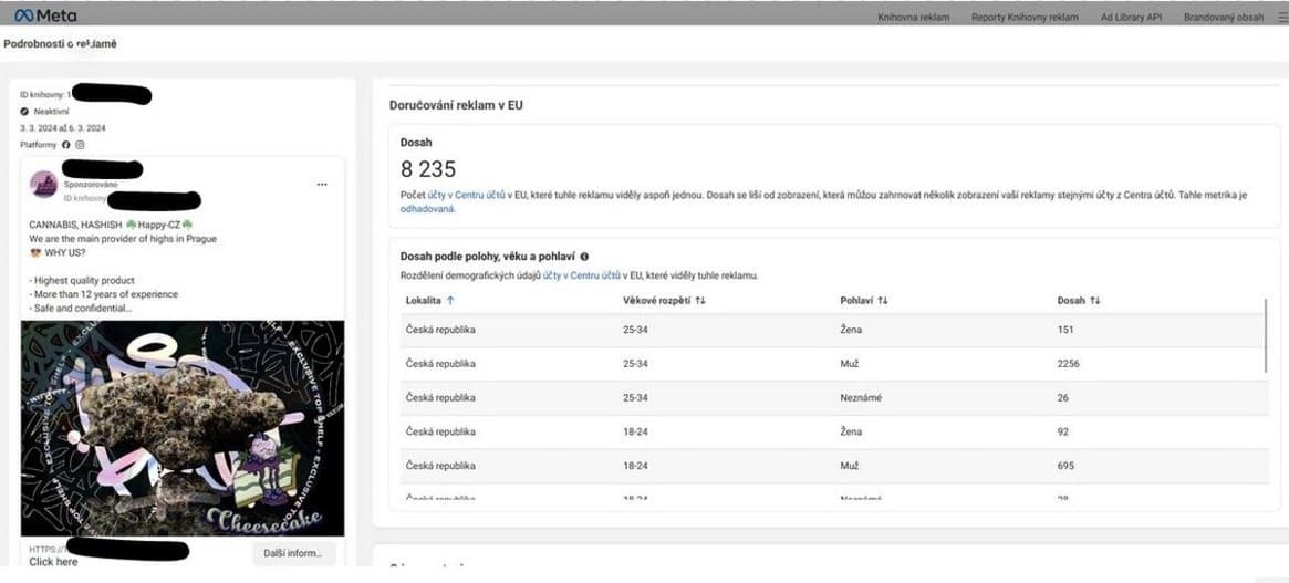Příklady reklam, které prošly kontrolou.