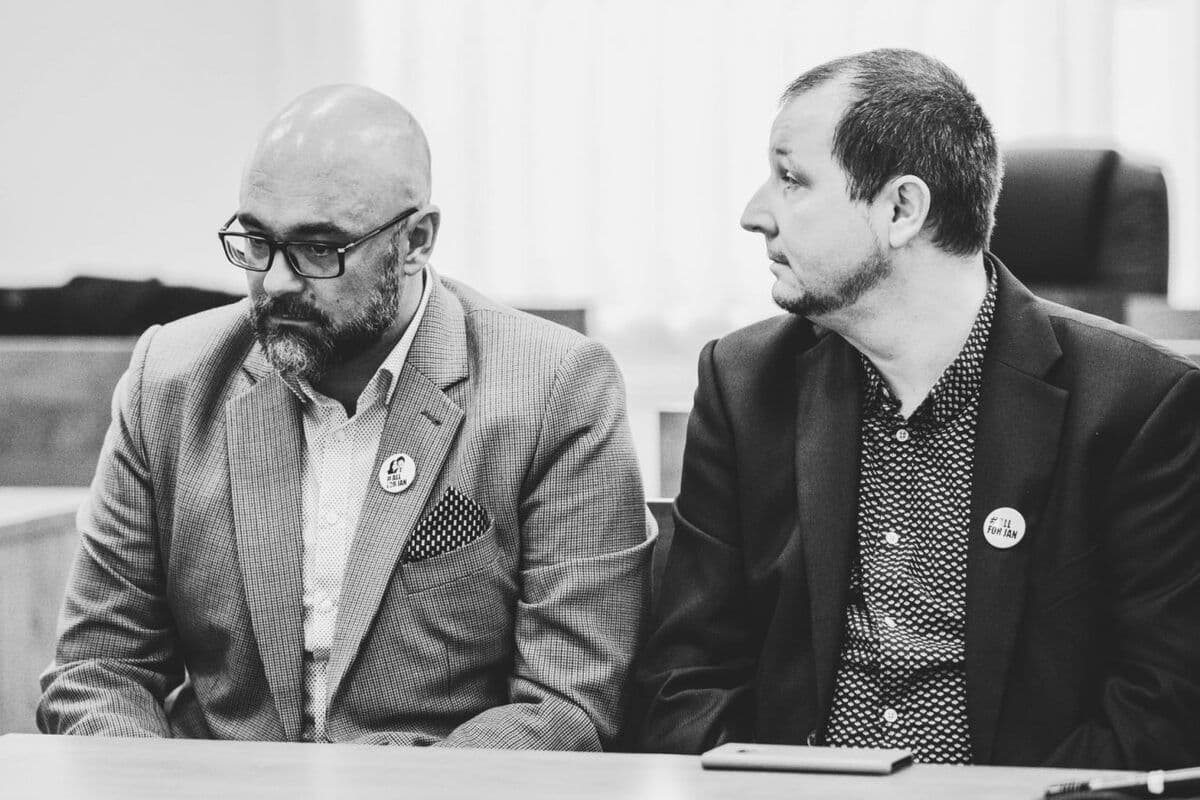 Peter Bárdy s Ján Petrovič