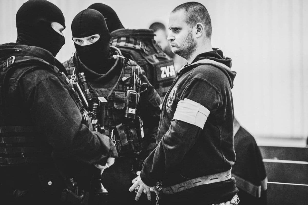 Střelec Miroslav Marček u soudu