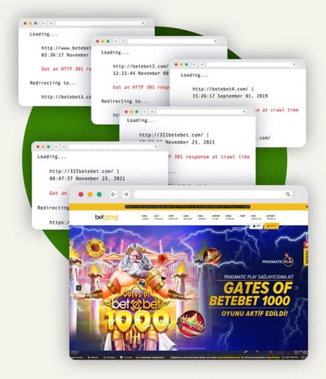 Jakmile byla vypnuta webová stránka s nelegálním hazardem, rázem vznikla nová pod jinou doménou. Zdroj: James O'Brien/OCCRP 