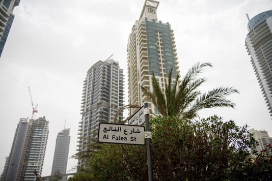 Royal Oceanic je budova s jednatřiceti podlažími a zdobí panorama dubajského přístavu. Foto: Ole Martin Wold