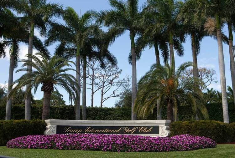 Trump International Golf Club in West Palm Beach, Florida.